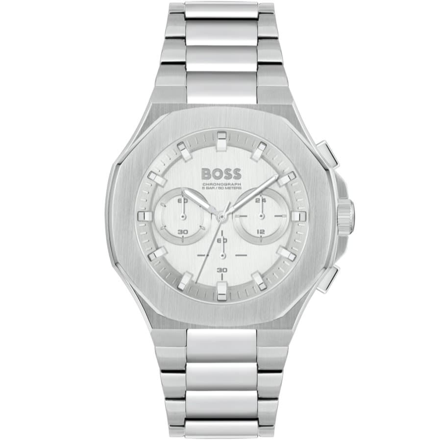 Hugo boss watch mens silver 2025